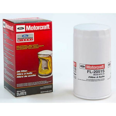 Motorcraft Diesel Oil Filter, FL2051S