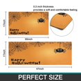 thumbnail image 7 of Happy Halloween Kitchen Mats Sets Of 2 Horror Pumpkin Decor Mats for Cooking Outdoor Non-Slip Sink Mats Decorations for Home Dining Room (17x47in+30x17in), 7 of 7