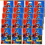 Spiderman Goodie Bag Candy Treat Birthday Gift Bags Party Favors Handles Snack Supplies