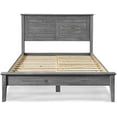 thumbnail image 6 of Grain Wood Furniture Greenport Queen Size Solid Wood Bed with a Brushed Grey finish, 6 of 9