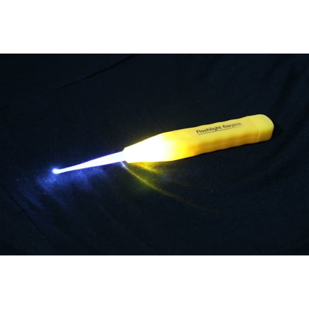 Monogram Inc Lighted Ear Pick- in Yellow