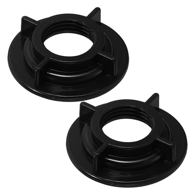 BRIGHTFUFU Tap Water Reducer Faucet Nut Black ABS Leak Prevention Tool 2pcs