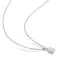 thumbnail image 3 of Everly Women's Created Moissanite Sterling Silver Necklace, 3 of 6