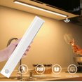 thumbnail image 1 of AMERTEER LED Motion Sensor Under Cabinet Light USB Rechargeable LED Night Light for Closet  Cabinet  Kitchen  Wardrobe  Cupboard, 1 of 14