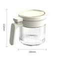 thumbnail image 7 of Mdesiwst Seasoning Jar Transparent Dustproof Moisture-proof Thickened Good Seal Press Type with Spoon Large Capacity Sugar Salt Powder Storage Bottle Seasoning Container, 7 of 7