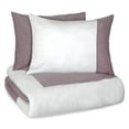 thumbnail image 3 of Vue Signature Kinsley 3 Piece Duvet Set, King - Wine, 3 of 5