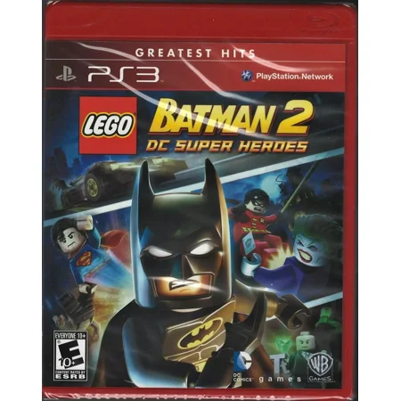 LEGO Batman 2: DC Super Heroes (Greatest Hits) PS3 (Brand New Factory Sealed US Version)