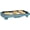 Slate Blue, variant on Griddle 1200W, Nonstick Surface for Pancakes, Burgers, Eggs & , Removable Temperature Control, Slide-Out Drip Tray, 10" x 16" ing Area, Slate Blue