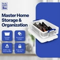 thumbnail image 2 of Really Useful Box Conteneur de Rangement 33L avec Couvercle à Clip et Poignée Verrouillable, 2 of 7
