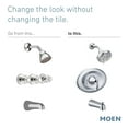 thumbnail image 2 of Moen T2139EPBN Eva Collection Posi-Temp Eco-Performance Tub and Shower Trim Kit Valve Required, Brushed Nickel, 2 of 3