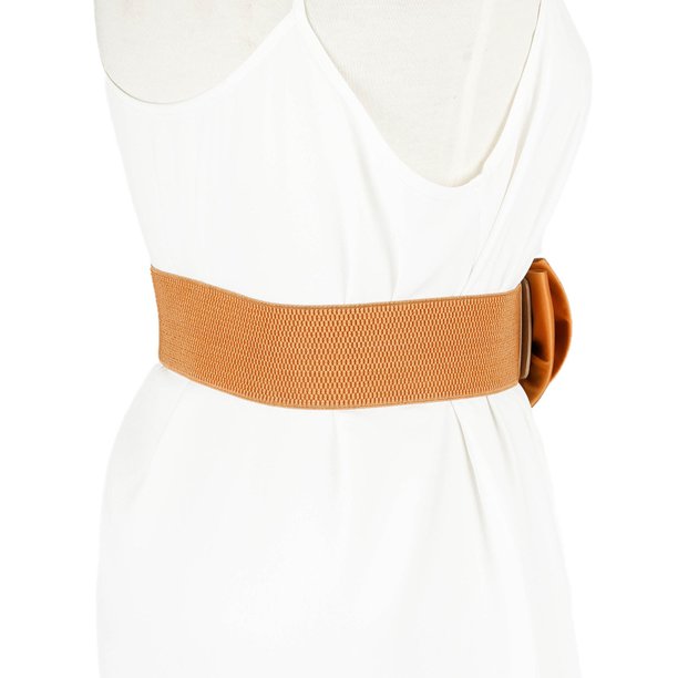 GZWYHT Belts for Women,Western Belts Ladies Elastic Stretch  display picture 1