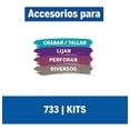 thumbnail image 3 of Kit Lijas Perforar Madera Mototool Accesorios 20 Pzas Dremel Dremel 26150733AB, 3 of 7