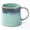 Crystal Green, variant on Large Ceramic Coffee Mugs, 20 oz Handmade Pottery Mug, Big Tea Cups with Handle