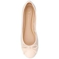 thumbnail image 5 of Journee Womens Kaiah Ballet Cap Toe Slip On Round Toe Dress Flats, Widths Available, 5 of 10