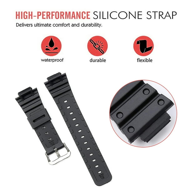 Mirror Wind Silicone Rubber Band Strap For Casio G Shock Gwm5610 Dw5600 Dw5700 Dw6900 Other