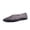 Smoke, variant on Siesta Modern Lattice Ballet Flats for Women, Comfortable Slip On Pointed Toe Womens Jelly Shoes