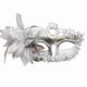 thumbnail image 1 of Media Máscara Facial del Carnaval de Venecia | Diseño de alas esculpidas y pergaminados • Acabado antiguo dorado, negro mate, bronce desgastado • Resina ligera • Cómoda correa elástica • Mascarada, 1 of 1