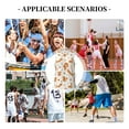 thumbnail image 6 of Xecao Cute Squirrel Fall print basketball shirt for both men and women, a unisex basketball jersey perfect for theme parties-Small, 6 of 6