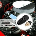 thumbnail image 2 of Unique Bargains 1 Set Auto Engine Temperature Cooling Fan Switch Thread-On AN Fitting Adapter 10AN 170'F On-155'F Off, 2 of 6