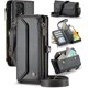 thumbnail image 1 of funda billetera para Samsung Galaxy A33 con Protección RFID, Ranuras para tarjetas, Pata de Cabra, Correa Desmontable-Funda para teléfono tipo Bandolera con tapa de Cuero PU a prueba, 1 of 9