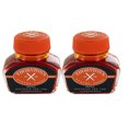 thumbnail image 2 of (4 pack) Thornton's Luxury Goods Fountain Pen Ink Bottle, 30ml, Pack of 2,  Orange, 2 of 6