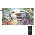 thumbnail image 2 of Qxltty Happy English Setter Dog Beach Towel Sand Free Bath Towel Absorbent Quick Dry Soft Lightweight Blanket for Travel Gym Camping 71x31in, 2 of 9