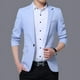 thumbnail image 3 of Traje casual de otoño e invierno para hombre, traje pequeño ajustado coreano, chaqueta de traje casual para hombre, 3 of 5