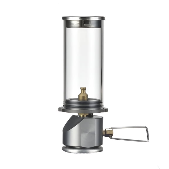 HIBIBUD Wickless Candle Lamp,Mini Portable Outdoor Gas Lamp,Night Lights Camping Gas Lantern
