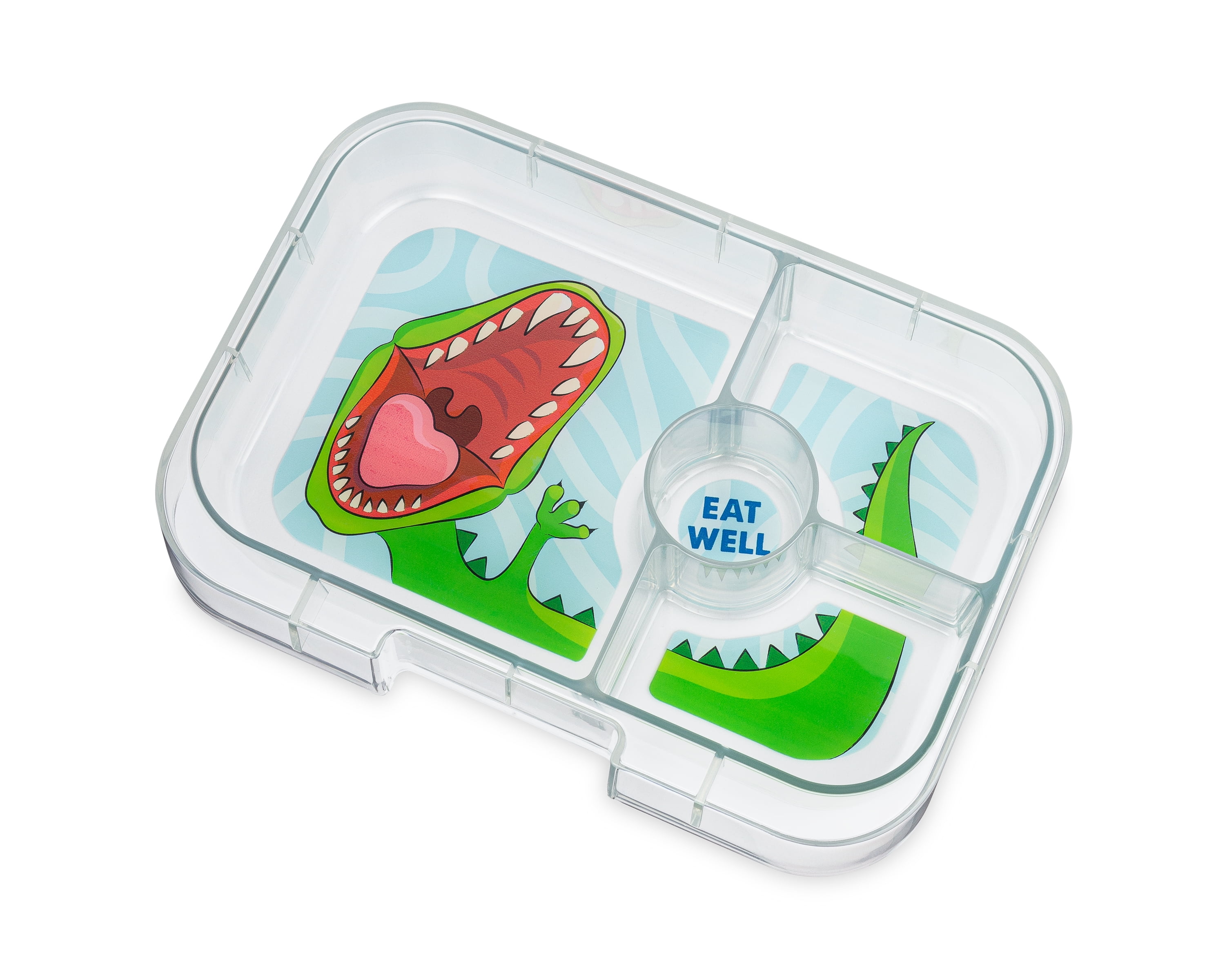 Yumbox Panino Leakproof Bento Lunch Box – Surf Blue Shark, 4