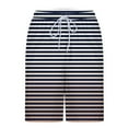 thumbnail image 5 of Mceream Mens Swim Trunks with Compression Liner Quick Dry Bathing Suit with Pockets Quick Dry 2 In 1 Board Shorts Stretch Elastic Waist Drawstring Athletic Shorts Black S, 5 of 6