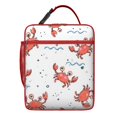 thumbnail image 5 of Lunch Box for Men Women Adults Lunch Box Tote for Outdoor Enthusiasts Busy Moms Reusable Portable Lunchbox, Marine Adorable Crab, 5 of 6