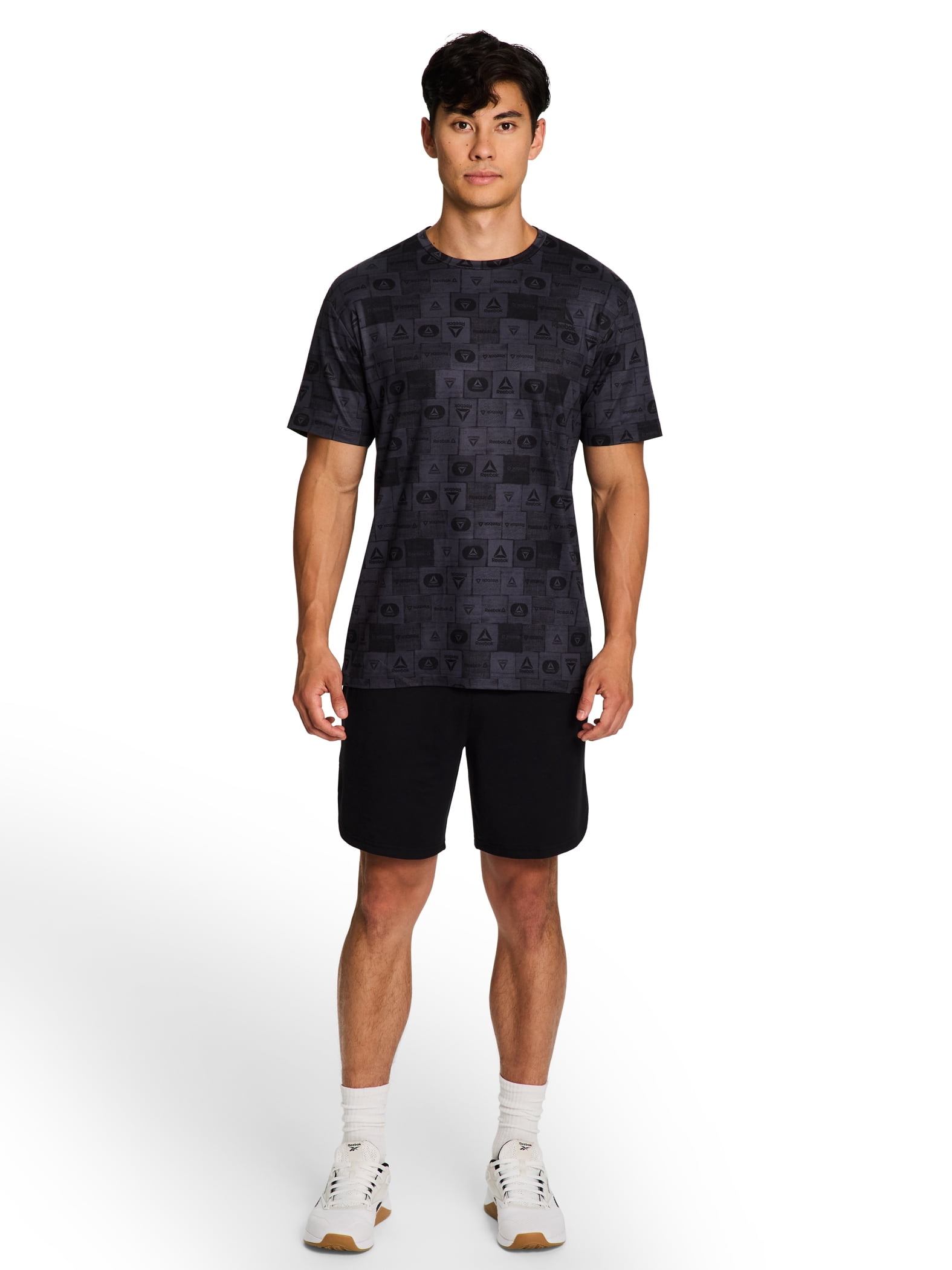Reebok Men's and Big Men's Legacy Core Short Sleeve Tee Shirt, Sizes XS-5XL