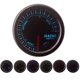 thumbnail image 4 of Kit de calibre de 2 pulgadas tintado de 7 colores y 52 mm Indicador de relación de combustible de aire AFR con puntero rojo Baoblaze Medidor de relación de combustible de aire, 4 of 8