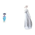thumbnail image 1 of Figura De Geisha Kabuki De Porcelana, Estatua Moderna De Cerámica, Adorno Para Dormitorio, Estante, Escritorio, Casa De Muñecas, Tienda De Accesorios, Decoración Nórdica, 1 of 8