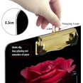 thumbnail image 2 of FMSHPON Beautiful Art Red Rose in Glass Clipboard Hardboard Wood Nursing Clip Board and Pull for Standard A4 Letter 13x9 inches, 2 of 6