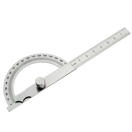 

NUOLUX Angle Protractor Angle Finder Ruler Two Arm Stainless Steel Protractor