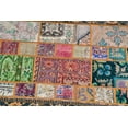 thumbnail image 5 of 3.2x5.3 ft Accent Rug, Turkish Rug, Vintage Rug, Antique Rug, Rugs For Entry, Green Antique Rug, Vintage Accent Rug, 12939, 5 of 10