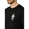 thumbnail image 2 of Rip Curl BLACK Men's "The Search" Icon Long Sleeve Tee 2XL, 2 of 5