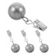 thumbnail image 1 of IDEANATEGRATE 4Ud Clips Para Mantel Reutilizables De Acero Inoxidable Para Uso En Exteriores, 1 of 8