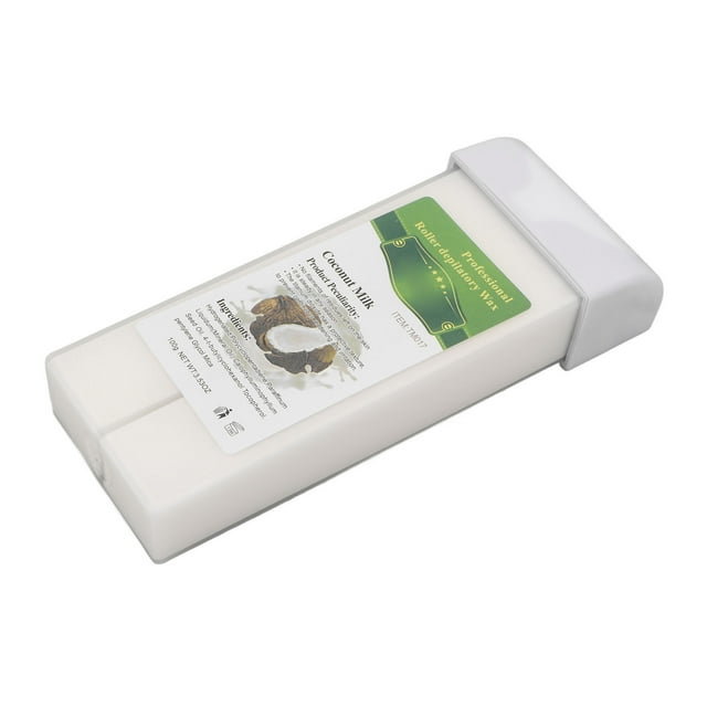 Roll On Wax, Cartucho De Cera Depilatoria Con Rodillo Seguro De 3,5 Oz, Portátil Para Hombres Para El Hogar