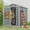 6x8 Gray, variant on 5x3ft（16.6 sq. ft.） Outdoor Storage Shed, Asofer Resin Storage Shed, Plastic Garden Shed for Garden, Gray