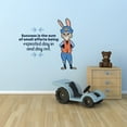 thumbnail image 2 of Success Zootopia Judy Hoops Quote Cartoon Quotes Decors Wall Sticker Art Design Decal for Girls Boys Kids Room Bedroom Nursery Kindergarten Home Decor Stickers Wall Art Vinyl Decoration (40x40 inch), 2 of 2