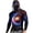 A02 Multicolor, variant on Lightweight Hoodie Men Vibrant Cosmic Galaxy Printed Top Plus Size Breathable Cool Silk Long Sleeve Hoodies Summer Workout Casual Shirts