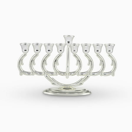 Hazorfim Branches Menorah Silver-Plated