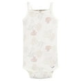 thumbnail image 4 of Gerber Baby Girl Sleeveless Bodysuits, 4-Pack, Sizes Newborn - 24 Months, 4 of 9