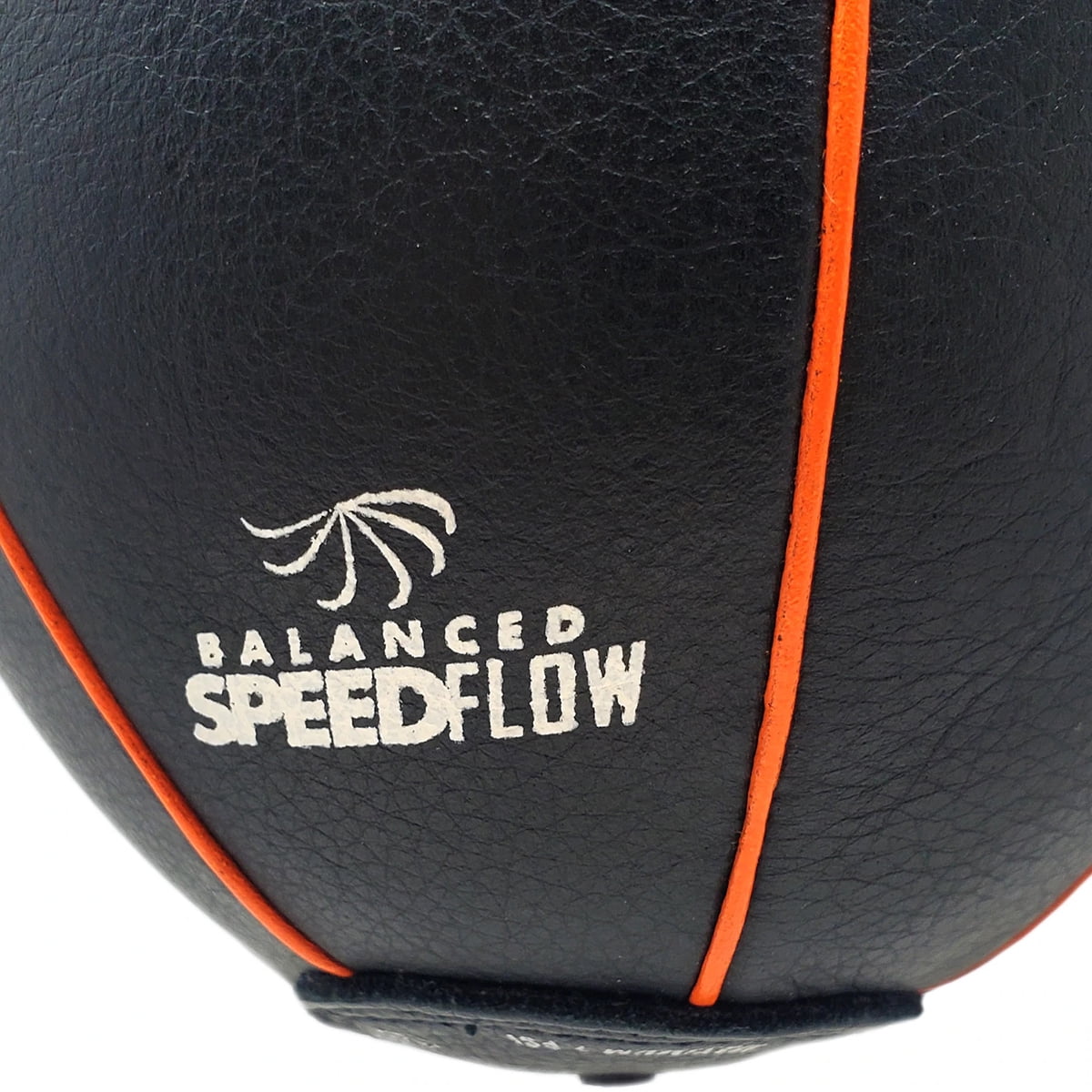 RIVAL Boxing RSPD5 Tear Drop 9" x 5" Speed Bag - Black/Orange
