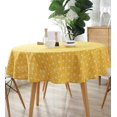 thumbnail image 3 of Tablecloth, Round, Cotton Linen, Plain Twill, Suitable for Home Kitchen Decoration, Borders 120cm, 3 of 5