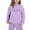 1-Purple837, variant on WOYY Girls Stylish Outfits -Lined Hoodie Jogger Pants Sweat Suit, Sizes 2-16