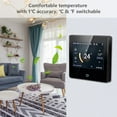 thumbnail image 2 of Thermostat Intelligent Wi-Fi 110-230V avec Application de Planification Programmable de 7 Jours, Contrôle à Distance, Contrôle Vocal, Compatible avec Alexa et Google Assistant, Contrôleur de Température de Chauffage au Sol Électrique Rétroéclairé à Écran LCD, 2 of 8