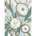 thumbnail image 2 of Vess, June Erica 25x32 Black Ornate Wood Framed with Double Matting Museum Art Print Titled - Sage Bouquet I, 2 of 4